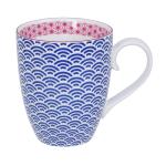 Mug Star Wave Blue Tokyo Design Studio Porcelaine