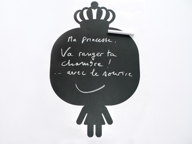 Sticker Ardoise Princesse