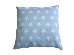 Coussin Bleu Etoiles Blanches 50x50 cm