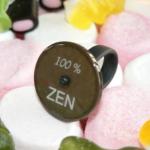 Bague 100% Zen Taupe La Lutine