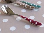 Petite Cuillère Pois Rouge Grenat Bugatti