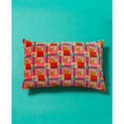 Coussin Velours Aberdeen Orange 55x35 cm Les Touristes
