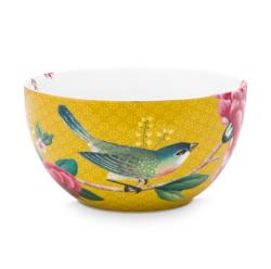 Bol Blushing Birds Jaune 12 cm Porcelaine Pip Studio