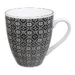 Mug Nippon Black Flower Tokyo Design Studio