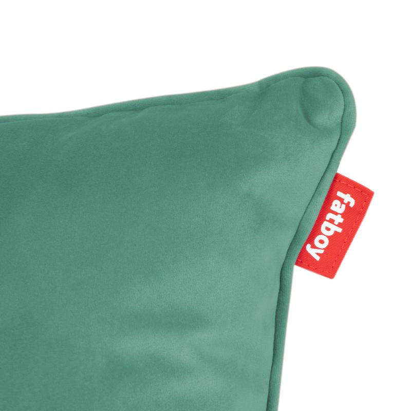Coussin Fatboy Rectangle King Velvet Recycled Sage