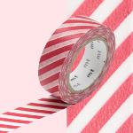 Masking Tape Rayures Rouge MT01D245Z