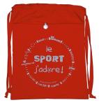 Sac de Sport Rouge Caroline Lisfranc