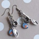 Boucles d'Oreilles Georges et Rosalie Tea Time