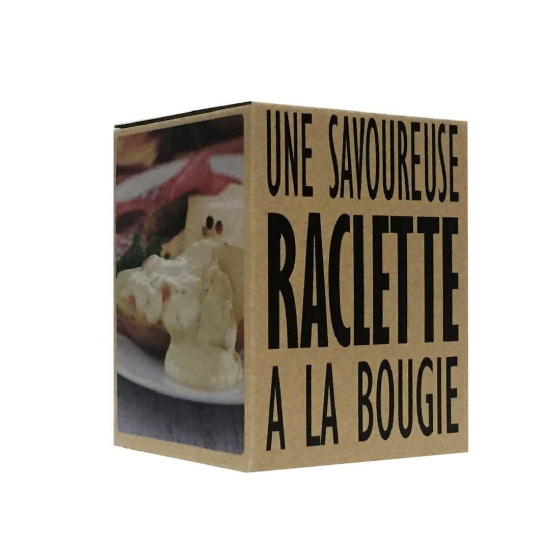 Coffret 4 Appareils Raclette à la Bougie Noirs Cookut