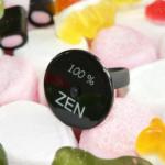 Bague 100% Zen Noire La Lutine