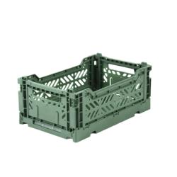 Boite de Rangement Pliante Mini Box Almond Green Aykasa