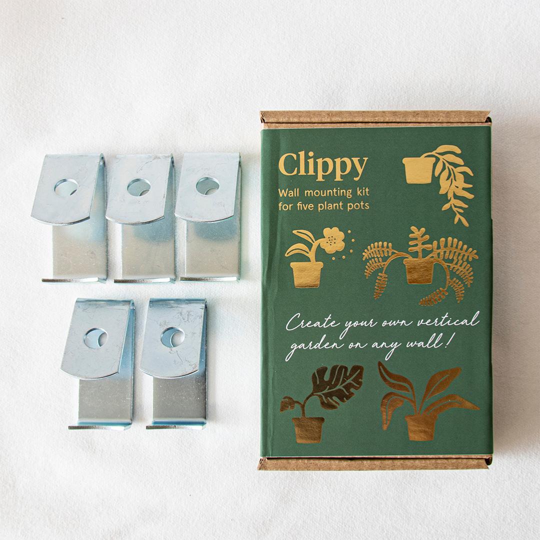 Clippy Kit de Fixation pour 5 Pots