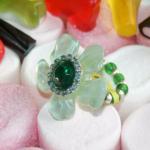 Bague Green Flower Orna Lalo