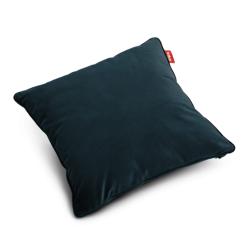 Coussin Fatboy Carré Velvet Blue Petrol