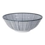 Bol Saladier Soba Nippon Black Lines 21 cm Porcelaine