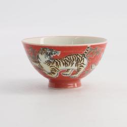 Bol à Riz Kawaii Tiger Red Tokyo Design Studio