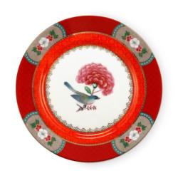 Assiette à Pain Blushing Bird Rouge 17 cm Pip Studio