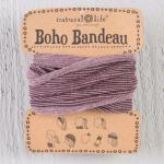 Boho Bandeau Tinsel Rose Natural Life