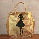 Sac Cabas Silhouette Gold