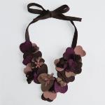 Collier Feutre Fleurs Muntok Fanny Fouks