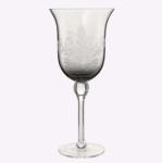 Verre à Vin Gravé Gris (Lot de 6 Verres)