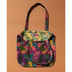 Sac Tote Bag Velours Tatie Fern Purple Les Touristes