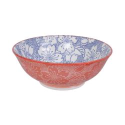 Bol Ramen Sakura Blue Red 19,7 cm Tokyo Design Studio