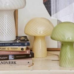 Lampe Mushroom S Jaune Bahne