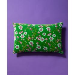 Coussin Velours Blossom Green 55x35 cm Les Touristes