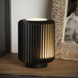 Lampe Turbin Noir Lucide