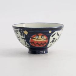 Bol à Riz Kawaii Daruma Blue Tokyo Design Studio