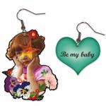 Boucles d'Oreilles Mlle Héloïse Be My Baby