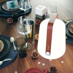 Lampe Balad LED Ocre Rouge Sans Fil 25 cm Fermob