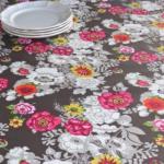 Toile Enduite Adelma Fleurs (x10cm) Stof