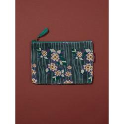 Trousse Velours Medium Biba Flower Atlantic Les Touristes