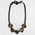 Collier Feutre Fleurs Melata Fanny Fouks