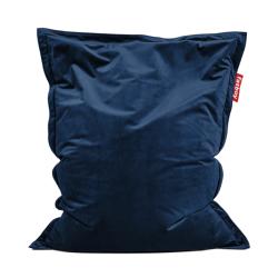 Pouf Slim Velvet Bleu Foncé Fatboy