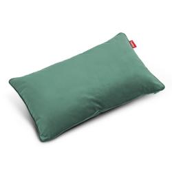 Coussin Fatboy Rectangle King Velvet Recycled Sage