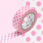 Masking Tape Pois Rose MT01D229Z