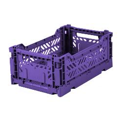 Boite de Rangement Pliante Mini Box Violet Aykasa