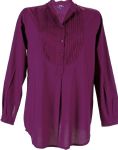 Chemise Pondichéry Bordeaux La Fiancée du Mekong