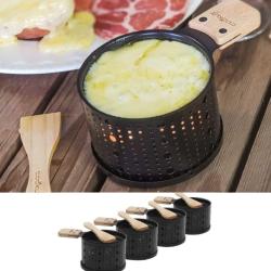 Coffret 4 appareils à raclette à la bougie - Cookut