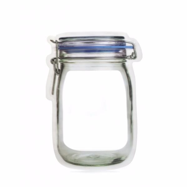 Set de 2 Sacs Refermables Zipper Jar