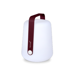 Lampe Balad LED Cerise Noire Sans Fil 25 cm Fermob