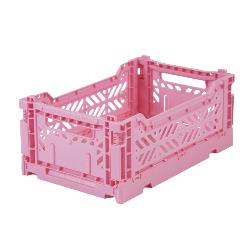 Boite de Rangement Pliante Mini Box Baby Pink Aykasa