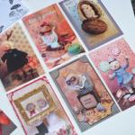 Cartes Bonnes Nouvelles à Paillettes+ Enveloppes (x6) La Marelle