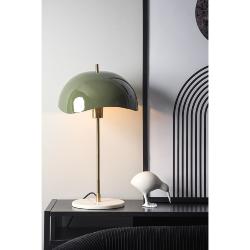 Lampe Waved Dome Jungle Green Present Time