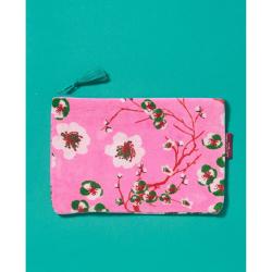 Trousse Velours Medium Blossom Pink Les Touristes