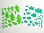 Stickers Déco Feuilles Vert Tilleul